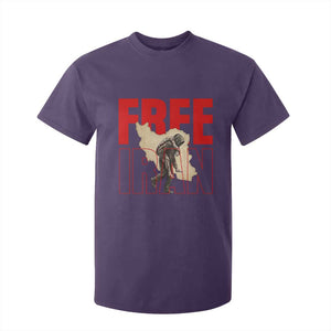 Free Iran T Shirt For Kid Iranian Freedom Memorial Hamid Mahdavi Tribute TS14 Purple Print Your Wear