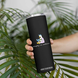 Everyday I'm Motherin Skinny Tumbler Funny Goose Mom Mother Day Gifts TS14 Print Your Wear
