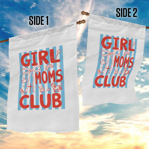 Girl Mom Club Garden Flag Pregnancy Announcement First Time Mother's Day TS14 Print Your Wear