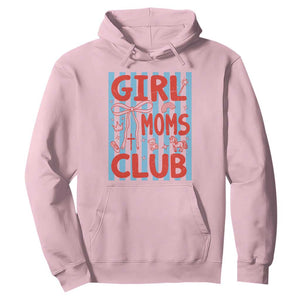 Girl Mom Club Hoodie Pregnancy Announcement First Time Mother's Day TS14 Light Pink Print Your Wear