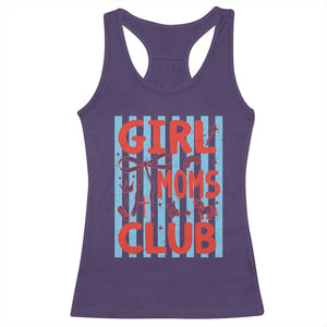 Girl Mom Club Racerback Tank Top Pregnancy Announcement First Time Mother's Day TS14 Purple Print Your Wear