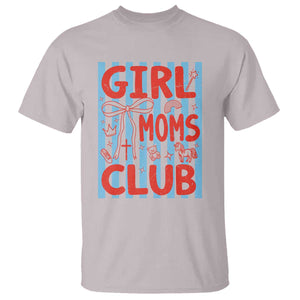 Girl Mom Club T Shirt Pregnancy Announcement First Time Mother's Day TS14 Ice Gray Print Your Wear