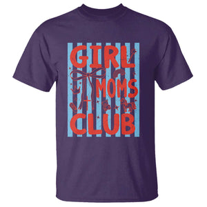 Girl Mom Club T Shirt Pregnancy Announcement First Time Mother's Day TS14 Purple Print Your Wear