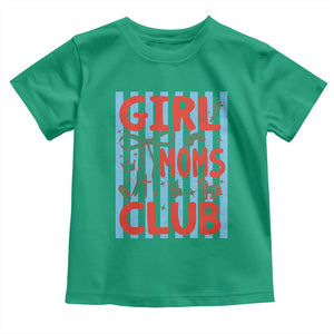 Girl Mom Club Toddler T Shirt Pregnancy Announcement First Time Mother's Day TS14 Irish Green Print Your Wear