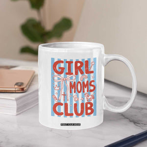 Girl Mom Club Coffee Mug Pregnancy Announcement First Time Mother's Day TS14 Print Your Wear