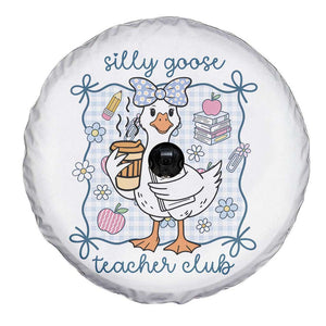 Silly Goose Teacher Club Spare Tire Cover Funny Back to School First Day TS14 Print Your Wear