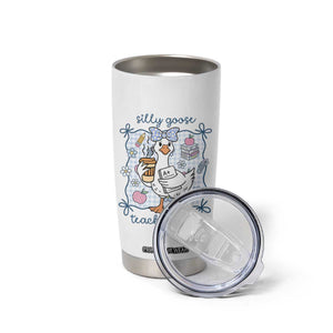 Silly Goose Teacher Club Tumbler Cup Funny Back to School First Day TS14 Print Your Wear