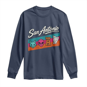 Funny Fox Alien Castle Harper Meme Long Sleeve Shirt San Antonio Texas Pride Sports Fan