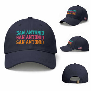 San Antonio Texas Pride Sports Fan Style Baseball Cap TX Game Day San Antonio Texas Pride Sports Fan
