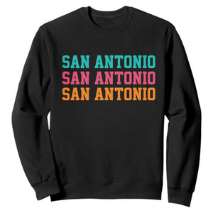 San Antonio Texas Pride Sports Fan Style Sweatshirt TX Game Day San Antonio Texas Pride Sports Fan