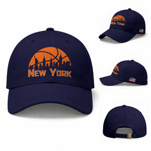 New York Skyline NY State Pride Baseball Cap Game Day Sports Fan