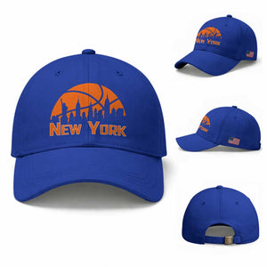 New York Skyline NY State Pride Baseball Cap Game Day Sports Fan