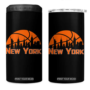 New York Skyline NY State Pride 4 in 1 Can Cooler Tumbler Game Day Sports Fan