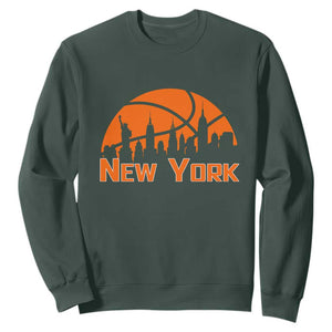 New York Skyline NY State Pride Sweatshirt Game Day Sports Fan