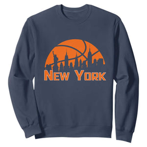 New York Skyline NY State Pride Sweatshirt Game Day Sports Fan