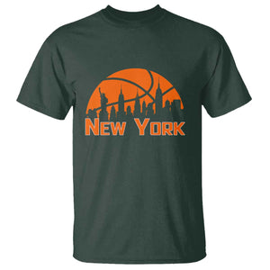 New York Skyline NY State Pride T Shirt Game Day Sports Fan
