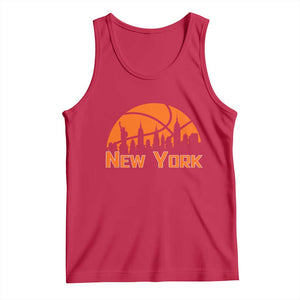 New York Skyline NY State Pride Tank Top Game Day Sports Fan