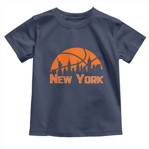 New York Skyline NY State Pride Toddler T Shirt Game Day Sports Fan