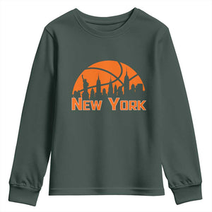 New York Skyline NY State Pride Youth Sweatshirt Game Day Sports Fan