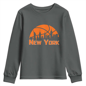 New York Skyline NY State Pride Youth Sweatshirt Game Day Sports Fan