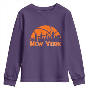 New York Skyline NY State Pride Youth Sweatshirt Game Day Sports Fan