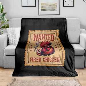Funny Weed Lover Cannabis 420 Throw Blanket Fried Chicken TS14 Print Your Wear