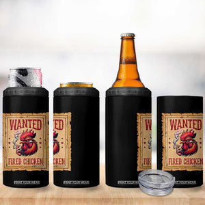 Funny Weed Lover Cannabis 420 4 in 1 Can Cooler Tumbler Fried Chicken TS14 Print Your Wear