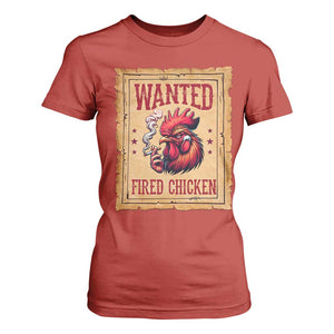 Funny Weed Lover Cannabis 420 T Shirt For Women Fried Chicken TS14 Red Print Your Wear