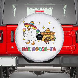 Me Goose Ta Mexican Spare Tire Cover Funny Spanish Taco Mexican Food Meme TS14 White Print Your Wear