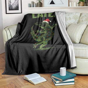 Funny Gator Sarcastic Christmas Throw Blanket Later Alligator TS14 Print Your Wear