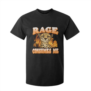 Cool Cheetah T Shirt For Kid Funny Range Consumes Me Sarcastic Wild Animal TS14 Black Print Your Wear