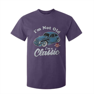 I'm Not Old I'm Classic T Shirt For Kid Vintage Distressed Classic Bug Travel TS14 Purple Print Your Wear