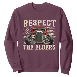 Respect The Elders Sweatshirt 1932 American Classic Hotrod