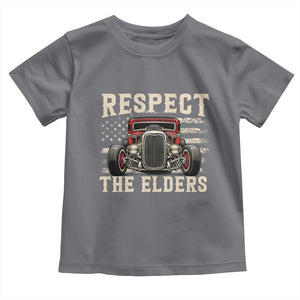 Respect The Elders Toddler T Shirt 1932 American Classic Hotrod