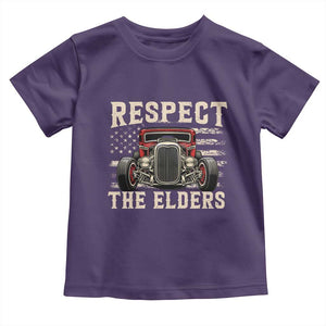 Respect The Elders Toddler T Shirt 1932 American Classic Hotrod