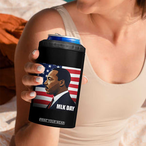 Martin Luther King Jr 4 in 1 Can Cooler Tumbler Human Rights TS14 Print Your Wear