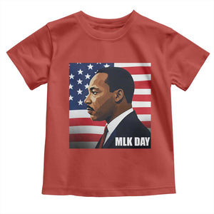 Martin Luther King Jr Toddler T Shirt Human Rights TS14 Red Print Your Wear