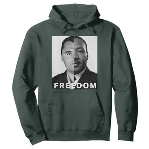 Freedom Charlie Kirk Hoodie Martin Luther King Jr TS14 Dark Forest Green Print Your Wear