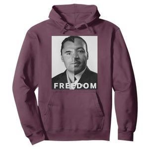 Freedom Charlie Kirk Hoodie Martin Luther King Jr TS14 Maroon Print Your Wear