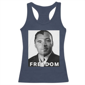 Freedom Charlie Kirk Racerback Tank Top Martin Luther King Jr TS14 Navy Print Your Wear