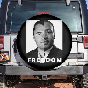 Freedom Charlie Kirk Spare Tire Cover Martin Luther King Jr TS14 No hole Black Print Your Wear