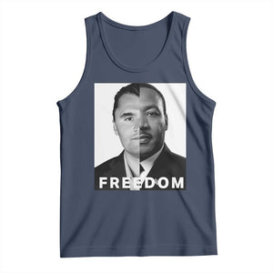Freedom Charlie Kirk Tank Top Martin Luther King Jr TS14 Navy Print Your Wear
