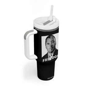 Freedom Charlie Kirk Tumbler With Handle Martin Luther King Jr TS14 Print Your Wear
