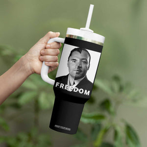 Freedom Charlie Kirk Tumbler With Handle Martin Luther King Jr TS14 Print Your Wear