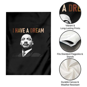 Martin Luther King Jr Garden Flag I Have a Dream Cool Melanin Black History TS14 Print Your Wear