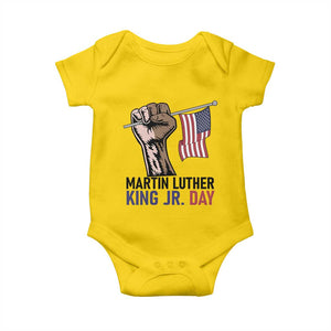 Martin Luther King Jr Baby Onesie Black History Month TS14 Daisy Print Your Wear