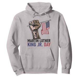 Martin Luther King Jr Hoodie Black History Month TS14 Ice Gray Print Your Wear