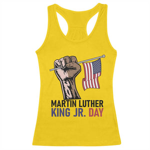 Martin Luther King Jr Racerback Tank Top Black History Month TS14 Daisy Print Your Wear
