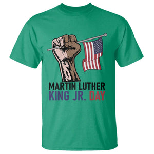 Martin Luther King Jr T Shirt Black History Month TS14 Irish Green Print Your Wear
