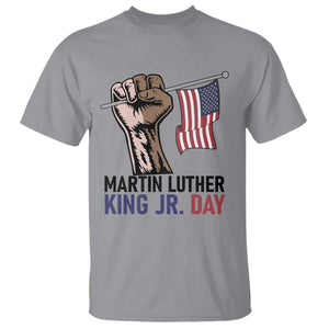 Martin Luther King Jr T Shirt Black History Month TS14 Sport Gray Print Your Wear